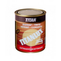 Barniz Titan Tinte Sintético Satinado Caoba 1004 375 Ml