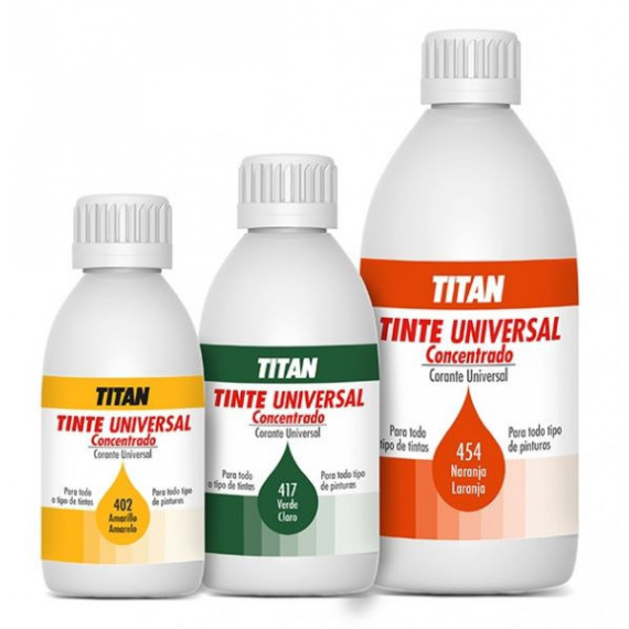 Tinte Titan Universal Concentrado Verde Claro 417  50 Ml