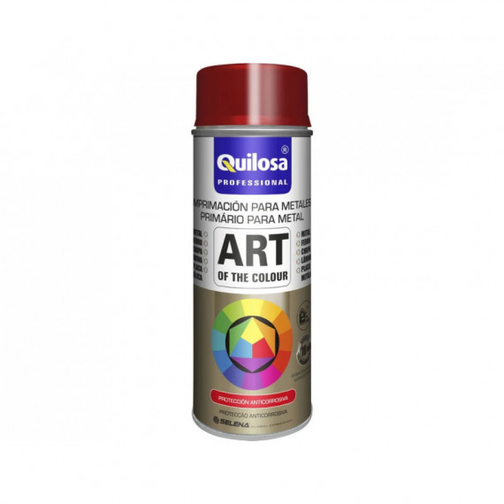 Pintura Quilosa Spray Imprimacion Rojo 400 Ml