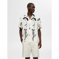 Camisas Camisa SELECTED Relax Rajesh Bright White