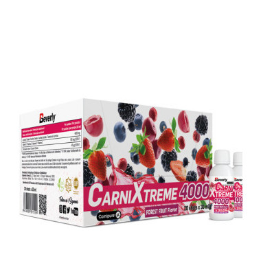 Carni Xtreme 4000 "frutas Bosque" BEVERLY - 20 Shots
