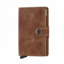 Se Miniwallet Leather  Vintage Brown  SECRID