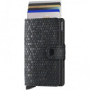 Miniwallet Hexagon Black  SECRID