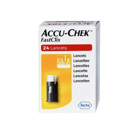 ACCU-CHEK Fastclix Lancetas 24 Lancetas