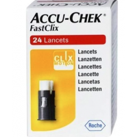 Accu-chek Fastclix Lancetas 24 Lancetas  ROCHE DIABETES