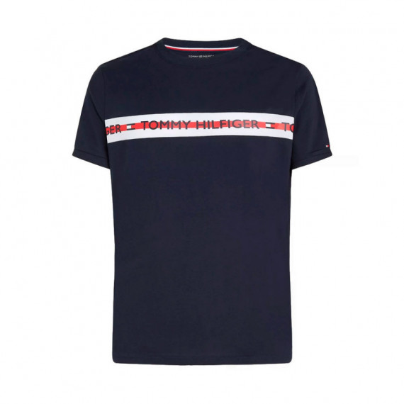 Camiseta con Logotipo Cn Ss  TOMMY HILFIGER