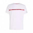 Camiseta con Logotipo Cn Ss  TOMMY HILFIGER