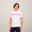 Camiseta con Logotipo Cn Ss  TOMMY HILFIGER