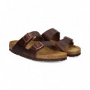 Pala 2 Hebillas Engrasado Marron  BIRKENSTOCK