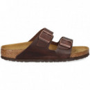 Pala 2 Hebillas Engrasado Marron  BIRKENSTOCK