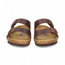 Pala 2 Hebillas Engrasado Marron  BIRKENSTOCK