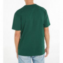 Camiseta TOMMY JEANS Badge Verde