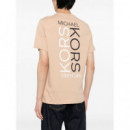 Ss Modern Logo Tee Buff  MICHAEL KORS