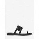 Alma Flat Sandal Black  MICHAEL KORS