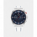 Reloj C/silicona Blanca  TOMMY HILFIGER