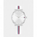 Reloj C/silicona Blanco  TOMMY HILFIGER