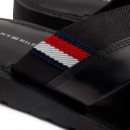 Sandalias de Piel con Tiras Cruzadas  TOMMY HILFIGER