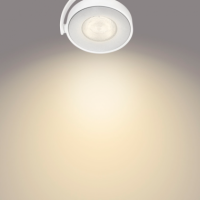 Foco LED cabezal ajustable  · Philips · Clockwork Blanco 2x4.5W Regulable 2700K 1000 Lúmenes