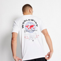 Camiseta 11º Worldwide Graphic Blanco