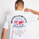 Camiseta 11º Worldwide Graphic Blanco