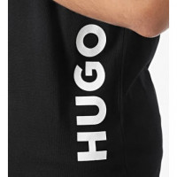 Camiseta HUGO Logo Vertical Negra
