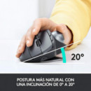 Ratón Inalámbrico Trackball LOGITECH Ergo BLUETOOTH O 2,4 Ghz