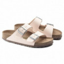 Calzado BIRKENSTOCK Arizona Versión Vegana Birko-flor Nubuck Light Rose