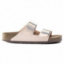 Calzado BIRKENSTOCK Arizona Versión Vegana Birko-flor Nubuck Light Rose