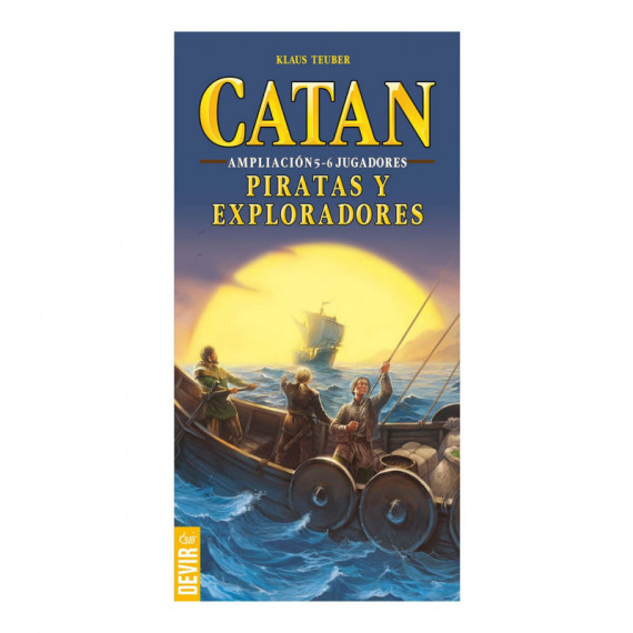 Catan Piratas y Exploradores Expansión 5 y 6 Jugadores  DEVIR