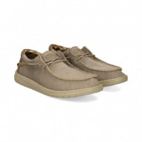 Wallabee Multi Beige  HEY DUDE