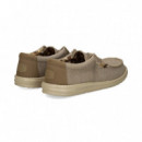 Wallabee Multi Beige  HEY DUDE