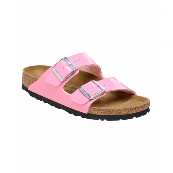 Calzado BIRKENSTOCK Arizona Birko-flor Esmaltado Patent Candy Pink/black