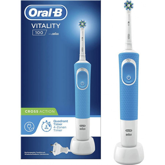 Cepillo de Dientes Eléctrico ORAL-B Vitality Cross Action 2D