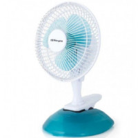 ORBEGOZO Ventilador de Sobremesa Tf 0219 8W/ 3 Aspas 15CM/ 2 Velocidades