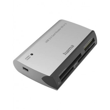 HAMA Lector de Tarjetas USB 5 Ranuras Sd,micro Sd, Xd,ms,compact Flash 200129