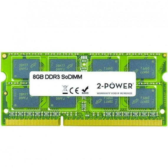 2-POWER Memoria Ram 8GB DDR3L - Oem 1066/ 1333/ 1600MHZ/ 1.35V/ CL7/9/11/ Sodimm