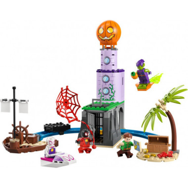 LEGO Marvel Equipo Spidey en el Faro del Duende Verde