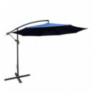 Parasol Colgante Azul DONNA GARDEN 3 Metros