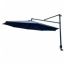 Parasol de Pared Azul DONNA GARDEN 3 Metros