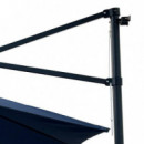 Parasol de Pared Azul DONNA GARDEN 3 Metros