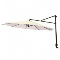 Parasol de Pared Beige DONNA GARDEN 3 Metros