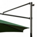 Parasol de Pared Verde DONNA GARDEN 3 Metros