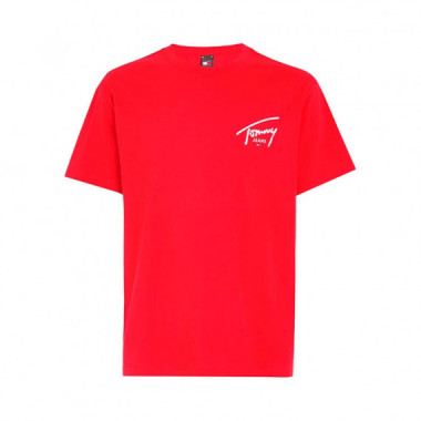 Camiseta de Cuello Redondo con Logo  TOMMY HILFIGER