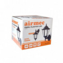 Farol Plástico Led Reversible Negro Serie Fanar AIRMEC