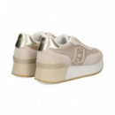 Talon Oro Dep.malla+ante Beige  LIUJO