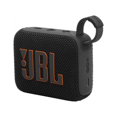 JBL Altavoz Portatil Bluetooth GO4 Negro Resistente al Agua IP67, Autonomia Hasta 7 Horas