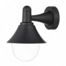 Farol Plástico Reversible Negro Serie Morella AIRMEC