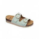 SCHOLL Malibu 2 Straps Color Aguamarina T39