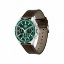 Reloj C/marron E/ Verde  BOSS