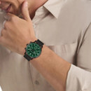 Reloj C/milanesa Negra E/verde  CALVIN KLEIN